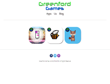 Tablet Screenshot of greenfordgames.com